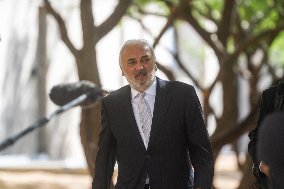 Defense attorney Joe Spencer walks into the courtroom July 7, 2023, for the final day of sentencing for the gunman who killed 23 people at a Walmart in El Paso, Texas, on Aug. 3, 2019.