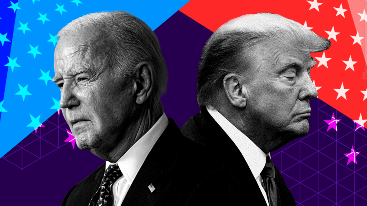 Biden y Trump