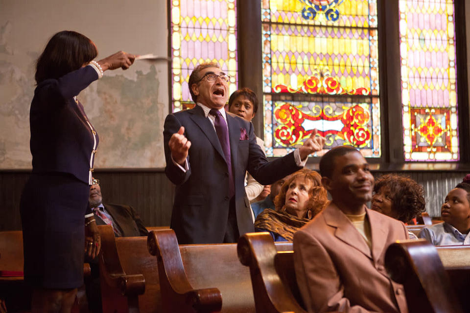 Eugene Levy and Doris Roberts in Lionsgate's "Tyler Perry's Madea's Family Reunion" - 2012