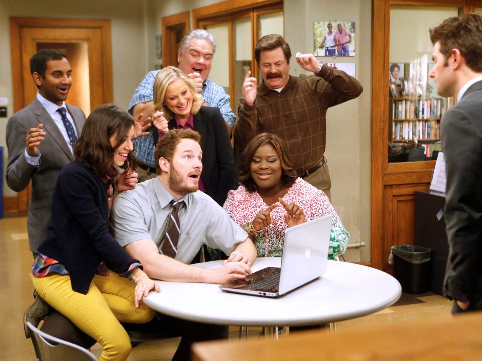 parks and recreation coworkers