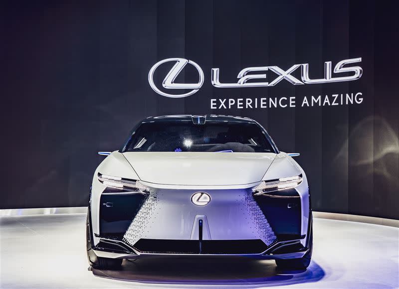 LF-Z電動化概念車搭載Lexus Teammate駕駛輔助系統。(圖／Lexus提供)
