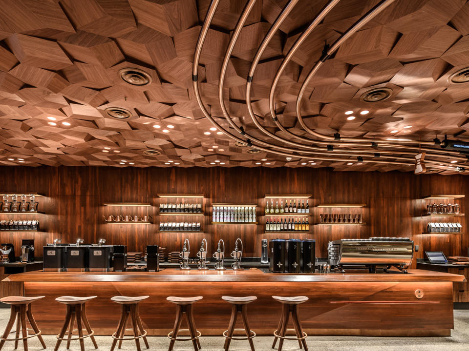 Das hat die neue Starbucks Reserve Roastery in Shanghai zu bieten