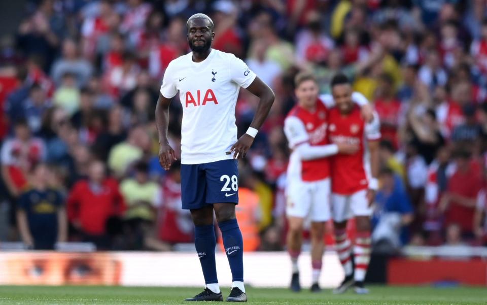 Ndombele was eventually hooked with 20 minutes remaining - GETTY IMAGES