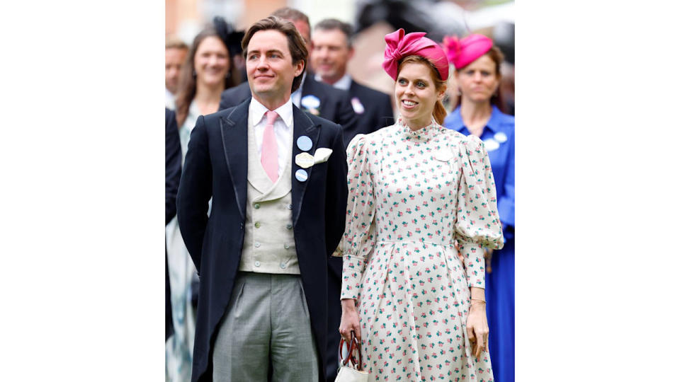 Princess Beatrice and Edoardo Mapelli Mozzi at Royal Ascot in 2023 