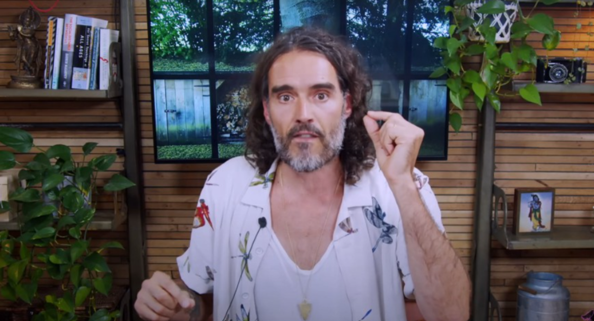 Russell Brand “absolutely” denies unspecified criminal allegations about his personal life on his YouTube channel (PA Wire)