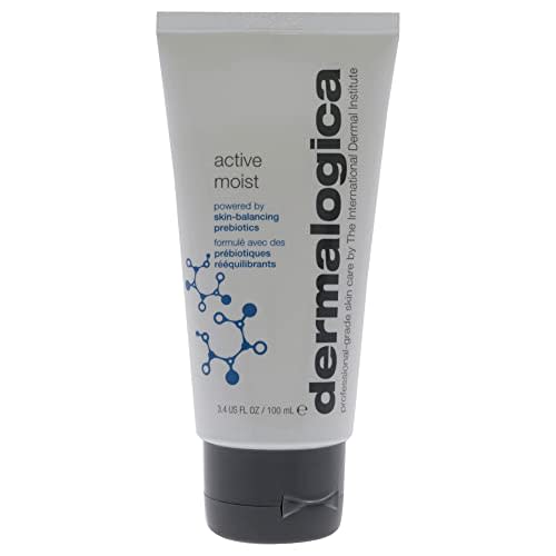 Dermalogica Active Dermalogica Active Moist - Oil-Free Lightweight Face Moisturizer - Helps Improve Skin Texture and Combat Surface Dehydration for Women and Men, 3.4 Fl Oz