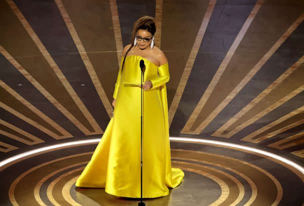 PHOTO: Ruth E. Carter accepts the Best Costume Design award for 'Black Panther: Wakanda Forever' onstage during the 95th Annual Academy Awards at Dolby Theatre on March 12, 2023 in Hollywood, California. (Kevin Winter/Getty Images)