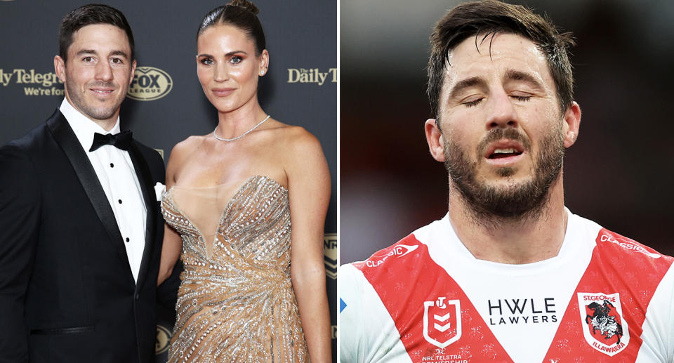 Ben Hunt and his wife.