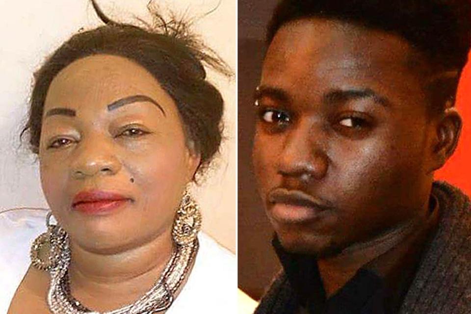 Mother-of-nine Annie Ekofo, 53, and psychology student Bervil Ekofo, 21, were murdered in September 2016 (PA)