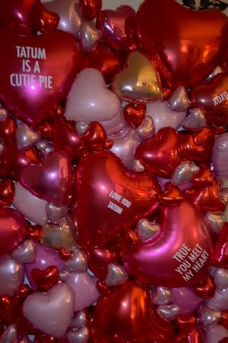 <p>Khloe Kardashian/Instagram</p> Khloé's Valentine's Day celebrations