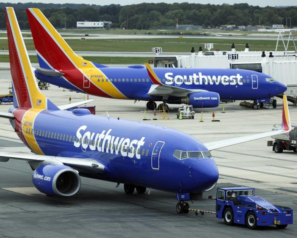 Southwest Airlines, which offers the second-most nonstop routes among commercial air carriers at the Boise Airport, is set to add two more flights in summer 2024. File photo