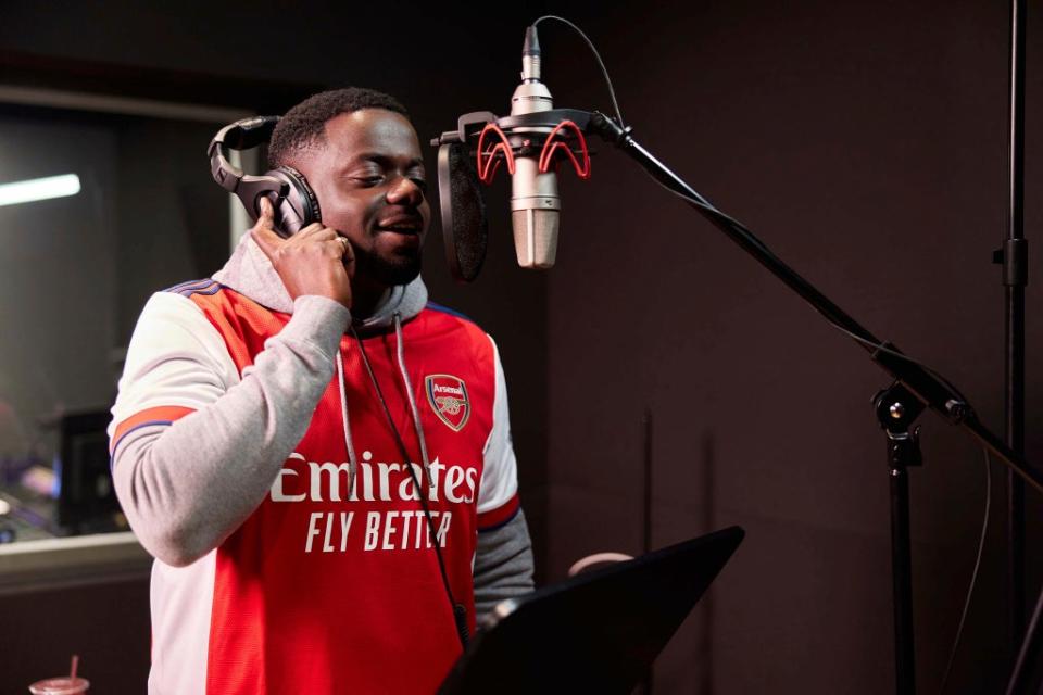 Hollywood star Daniel Kaluuya will narrate Amazon Prime Video’s All or Nothing series on Arsenal (Amazon Prime Video handout/PA)