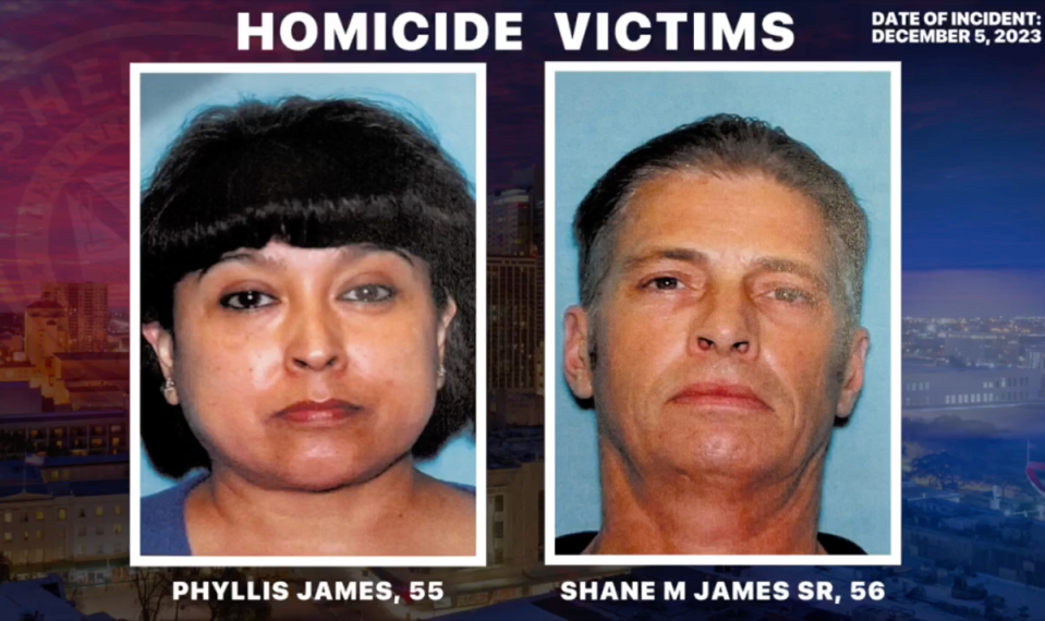 Shane James’ parents killed in Tuesday’s violent rampage (Bexar County Sheriff’s Office)