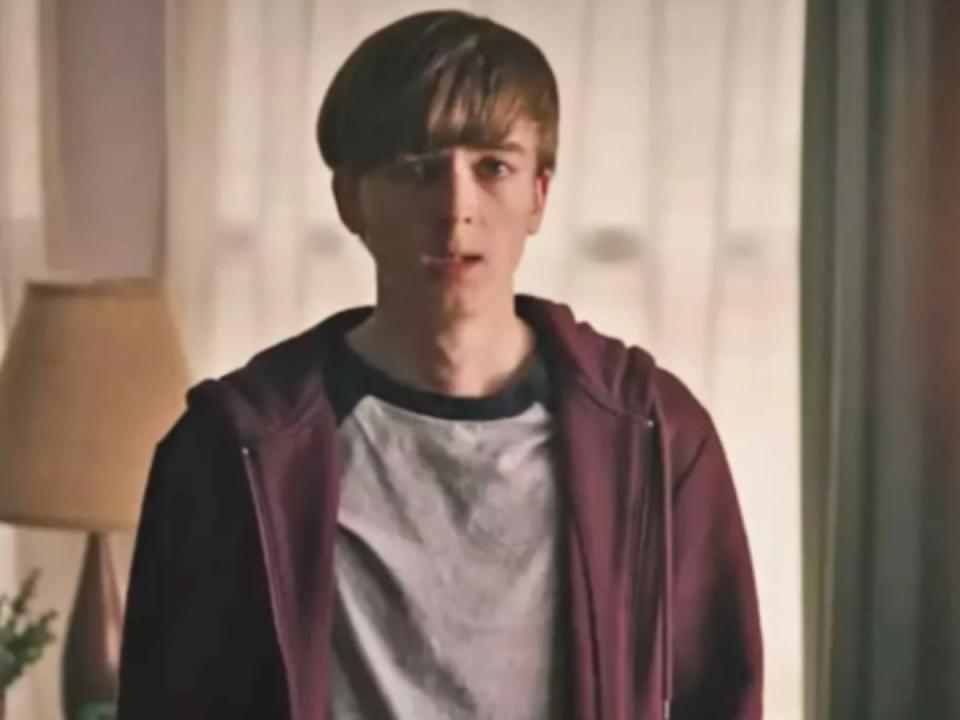 Ryan Grantham is seen in his role as Jeffery on Riverdale in 2019 (Netflix)