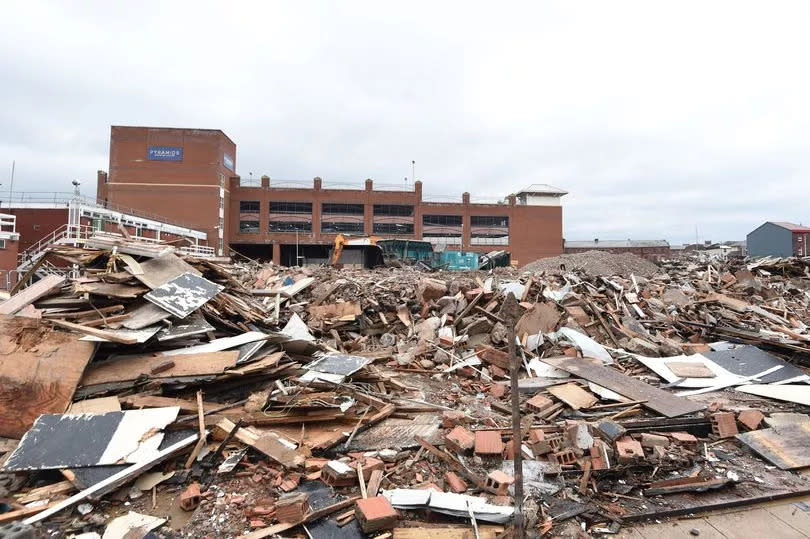 House of Fraser being demolished in Birkenhead to make way for potential future development