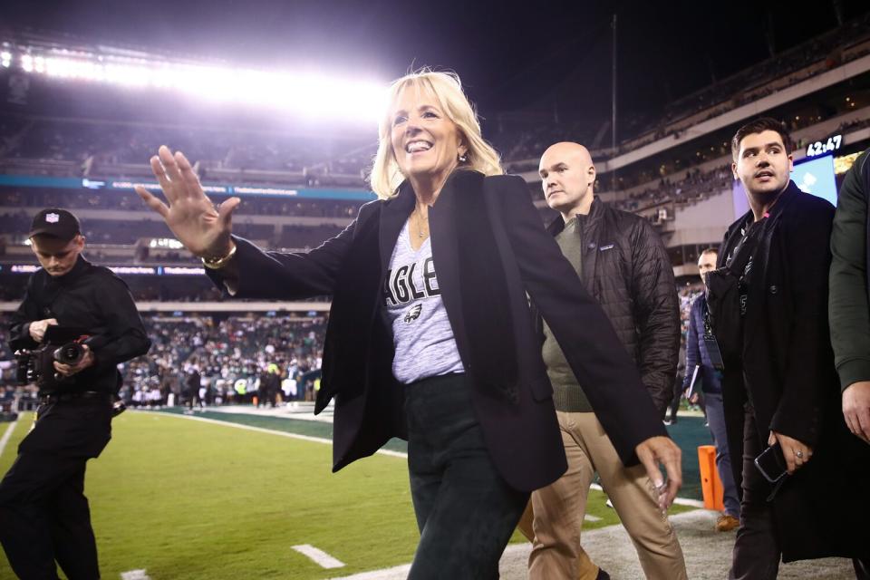 FLOTUS Jill Biden, Dallas Cowboys v Philadelphia Eagles