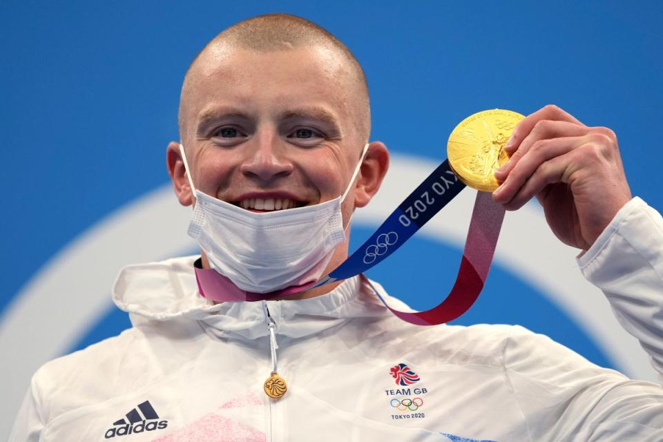 Adam Peaty is on the hunt for another Olympic gold (AP)