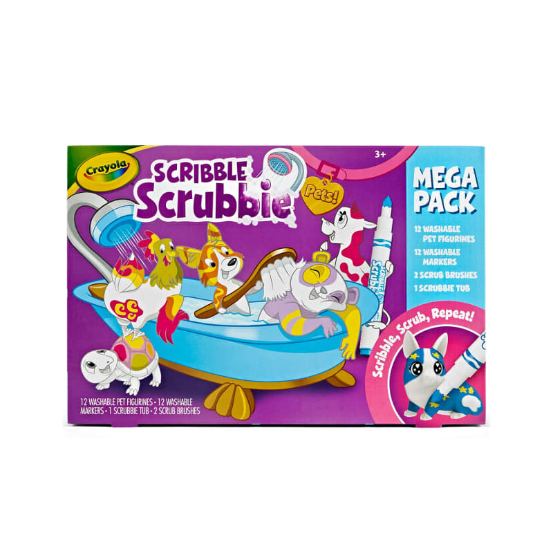 Crayola Scribble Scrubbie Pets Mega Set 2.0