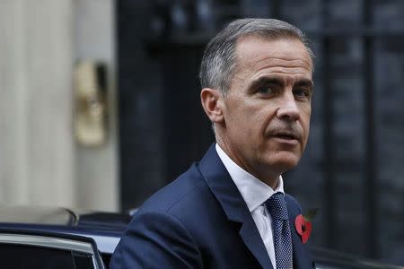 Bank of England governor Mark Carney arrives at Number 10 Downing Street in central London, Britain October 31, 2016. REUTERS/Stefan Wermuth