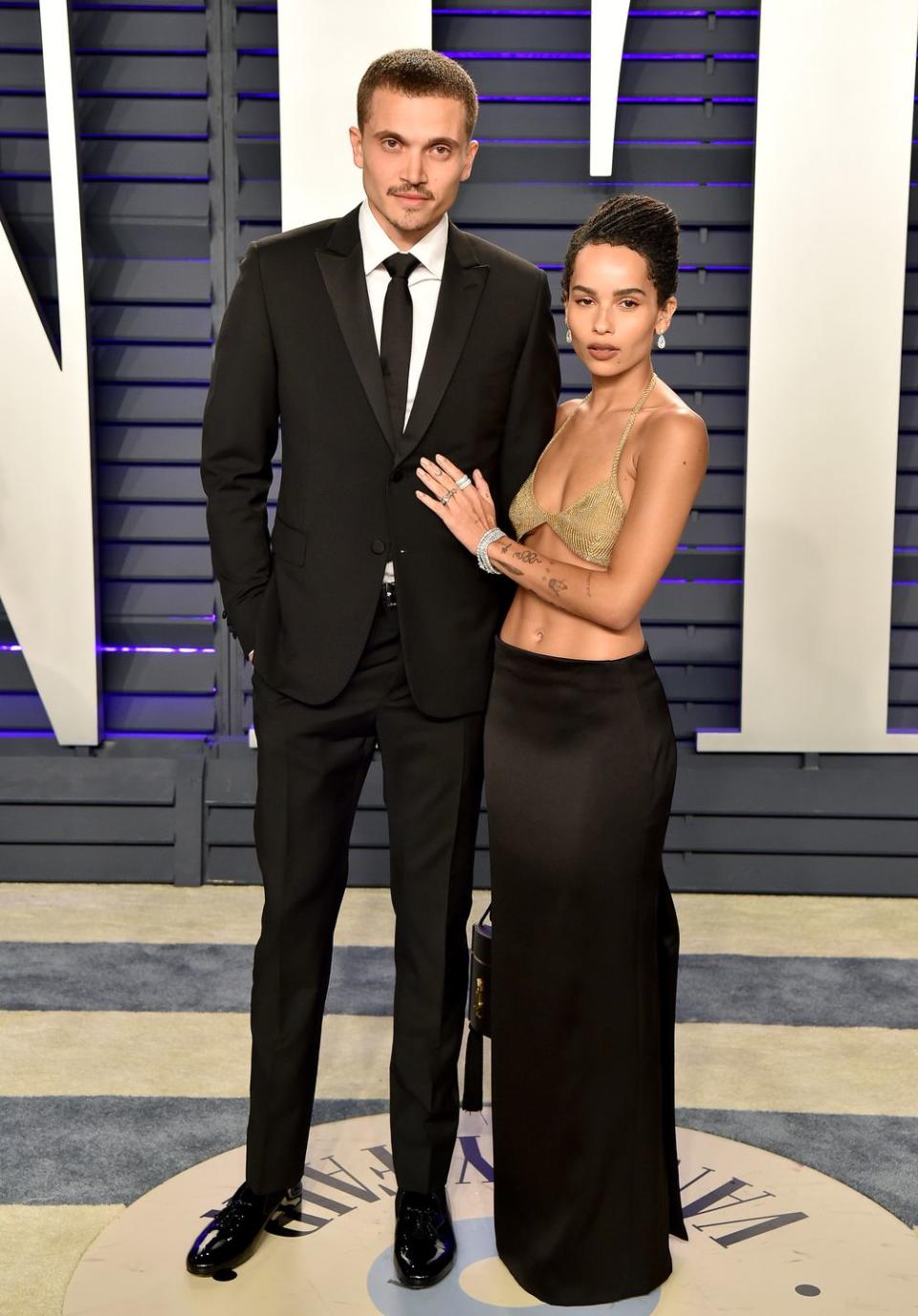 <p><strong>How long they've been together:</strong> Kravitz and Glusman were introduced in 2016 by mutual friends. She was smitten from the start and the two have shared sweet love notes on <a href="https://www.instagram.com/p/BVDdv96g9ni/?utm_source=ig_embed" rel="nofollow noopener" target="_blank" data-ylk="slk:Instagram;elm:context_link;itc:0" class="link ">Instagram</a> that melt our hearts. </p><p><strong>Why you forgot they're together:</strong> The pair is insanely low-key. We barely knew about they were thinking of tying the knot before they surprised everyone with a wedding <a href="https://www.marieclaire.com/celebrity/a24427486/who-is-karl-glusman-zoe-kravtiz-engaged/" rel="nofollow noopener" target="_blank" data-ylk="slk:announcement;elm:context_link;itc:0" class="link ">announcement</a> in May of 2019. </p>