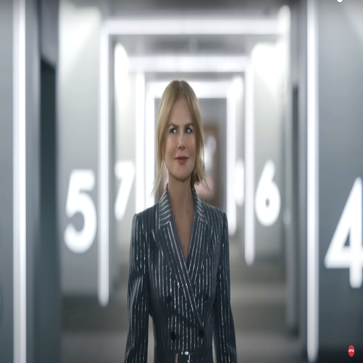 Nicole Kidman walking through the hallway