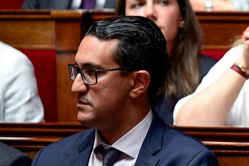 Le député M'jid El Guerrab à l'Assemblée nationale - Martin Bureau/AFP