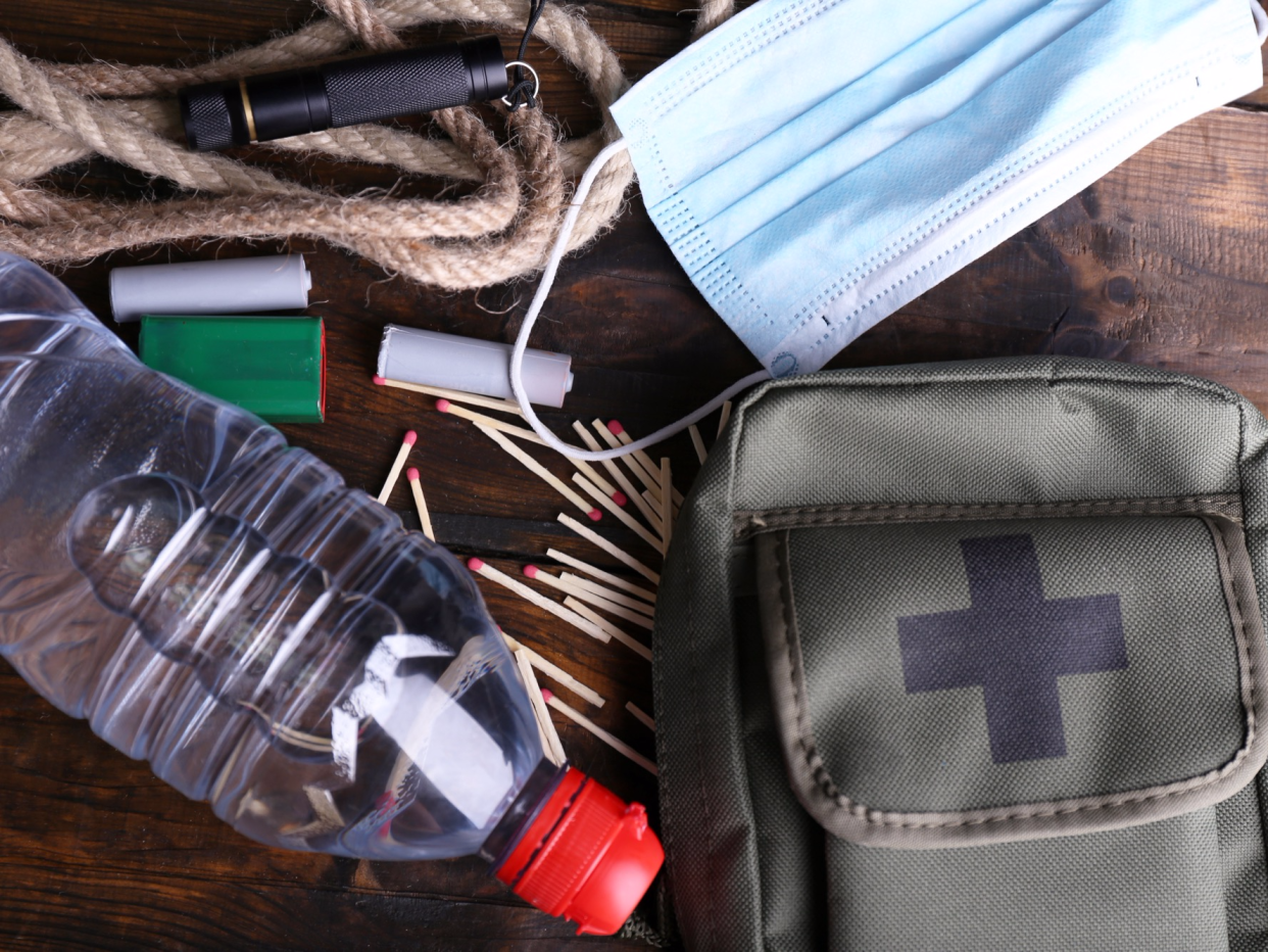 emergency preparedness supply kit shutterstock_222250729