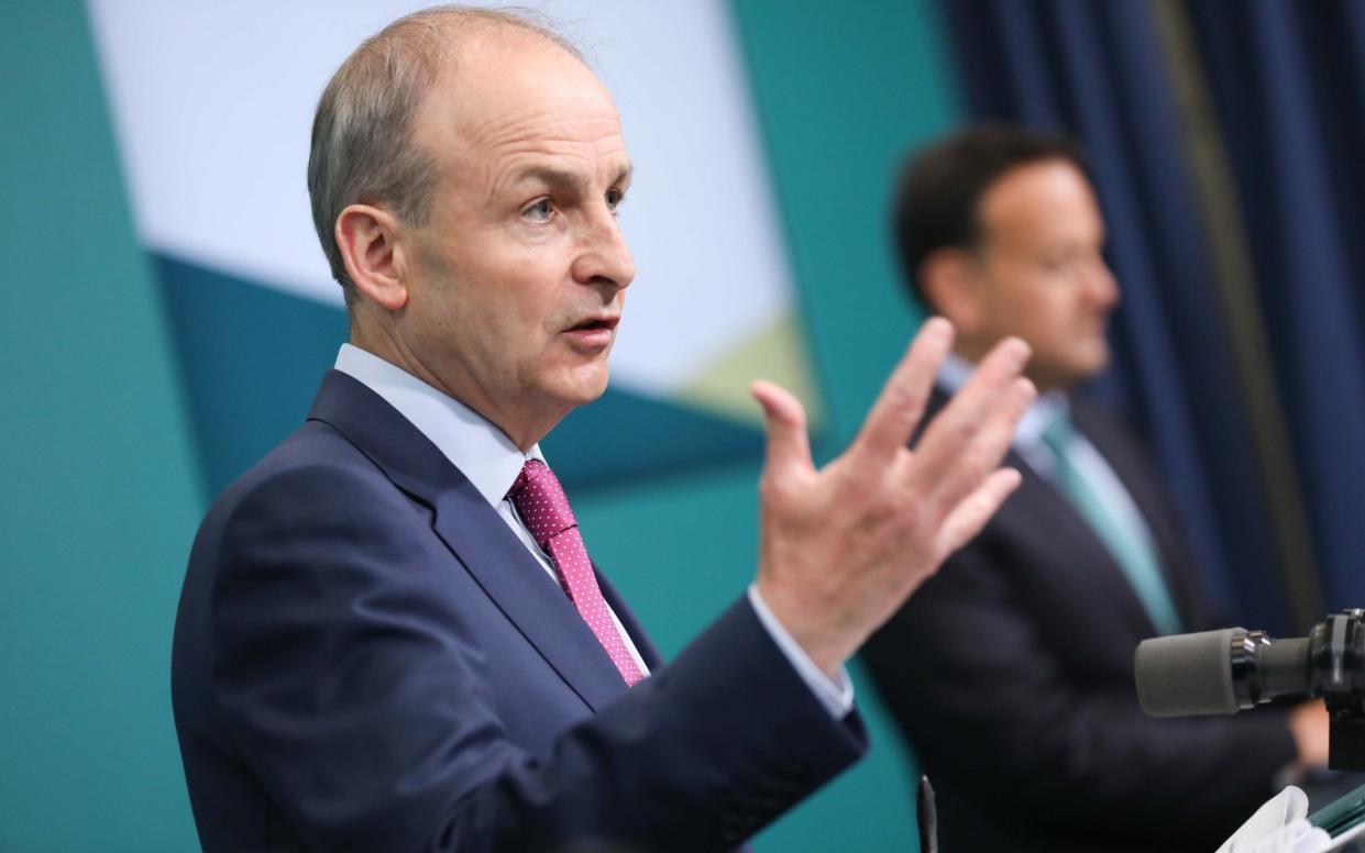 Micheál Martin warned that 10 per cent of all cases in Ireland are of long Covid, which affects young people - Julien Behal Photography/PA Wire 