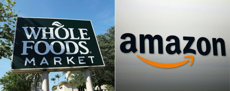 Amazon said Whole Foods, the natural foods chain acquired this year, provided $1.3 billion in revenue and $21 million in operating income for the company