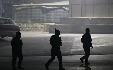 Intercontinental Hotel in Kabul - Credit:  REUTERS