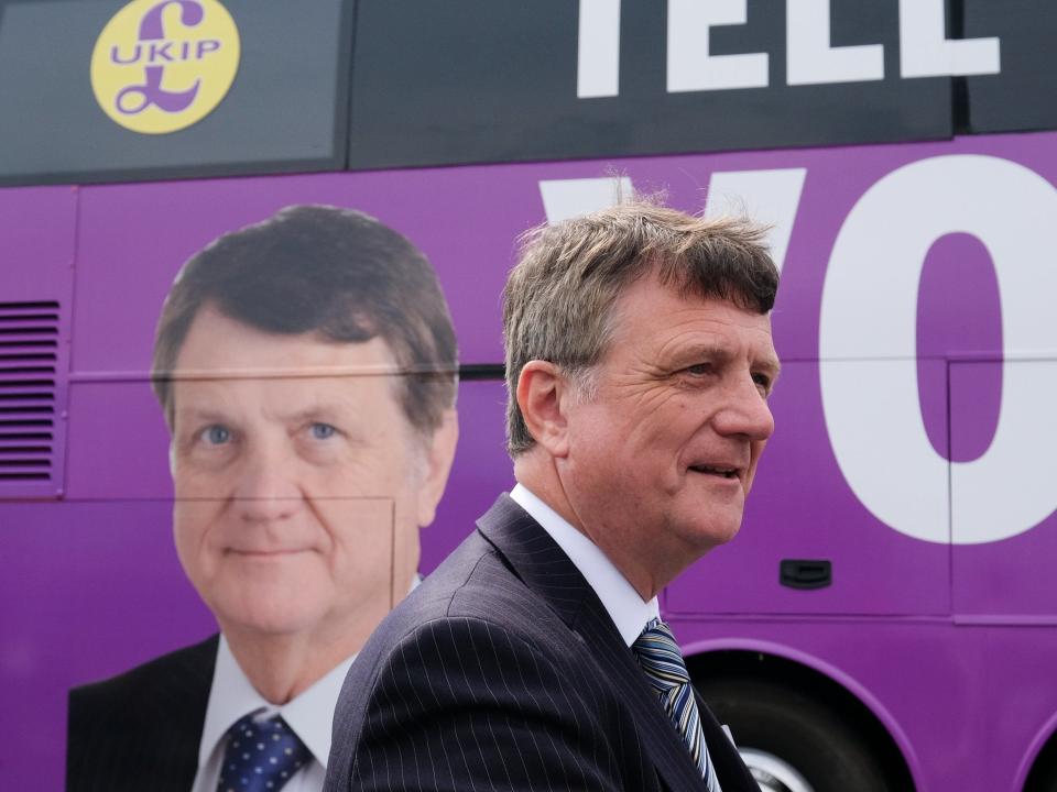 Ukip's leader has lost his seat at the European Parliament elections, in the latest blow for the disintegrating eurosceptic party.Gerard Batten has held his seat in London for a decade but lost it on Sunday night after his voters switched to the Brexit Party.Ukip won the 2014 European Parliament elections but are braced for massive losses to Nigel Farage's new breakaway group.Mr Batten was already expected to step down after the elections to make way for a new leader in light of a poor performance in the polls.His leadership was partly responsible for the Brexit Party's breakaway – with Mr Farage citing Mr Batten's anti-Islam rhetoric and closeness to far-right leader Tommy Robinson as reasons for his departure.Mr Robinson, a former chief of the English Defence League, who stood as an independent candidate in the North West of England, also failed in his bid to be elected as an MEP. The Ukip leader had appointed him as an advisor.Ukip also suffered heavy losses at council elections last month, which the Brexit party did not contest. The party's has seen a major exodus of members, activists, and high-profile members since the founding of the Brexit Party.As polls closed on Thursday Mr Batten said he hoped that "a large number of UKIP MEPs will be elected - so that we can work to help bring about our country’s complete and total exit from the European Union as quickly as possible".As of midnight on Sunday it is unclear whether Ukip will win any MEPs. The Brexit Party looks set to top the contest in the UK.