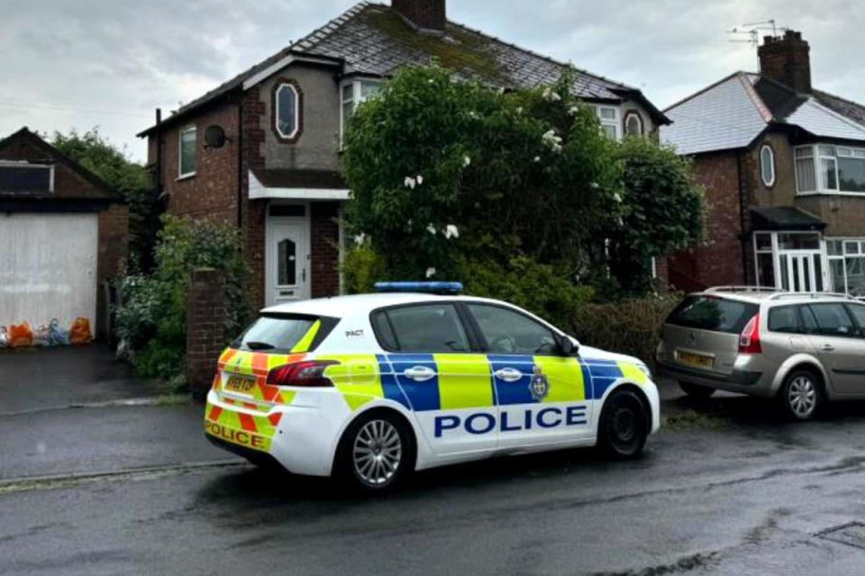 Police remain at Darlington street after 'unexpected' death of two pensioners <i>(Image: Northern Echo)</i>