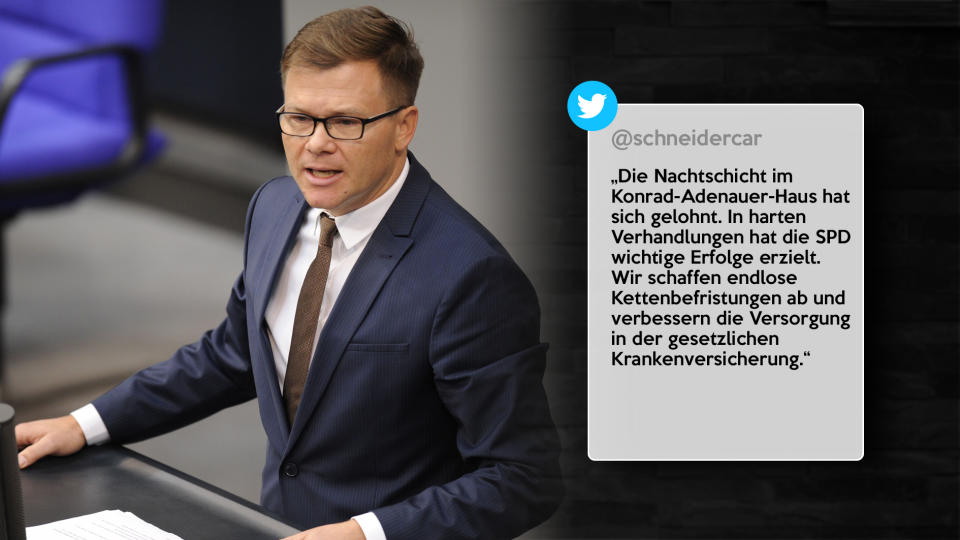 Carsten Schneider (Erster Parlamentarischer Geschäftsführer, SPD)