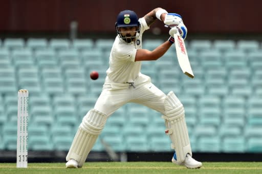 In-form: But Virat Kohli needs the rest of his batting line-up to contribute if India are to win a first series in Australia