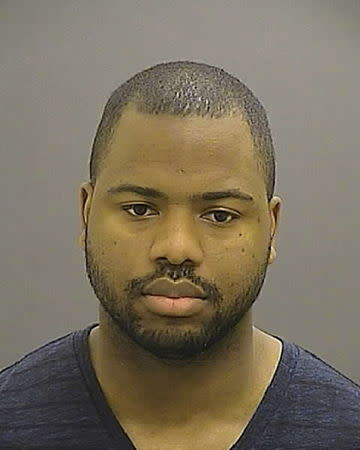 Officer William G. Porter is pictured in this undated booking photo provided by the Baltimore Police Department. REUTERS/Baltimore Police Department/Handout via Reuters