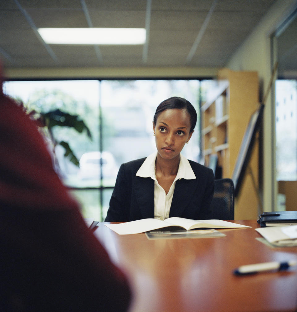 More than half of employers ask job candidates how much they made in their last position, according to the new Payscale report. (Getty Creative)