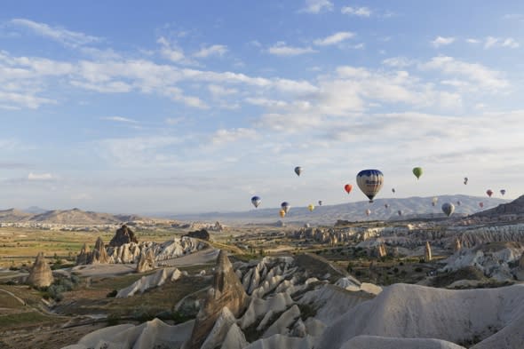 Tourist killed in hot air balloon crash in Turkey