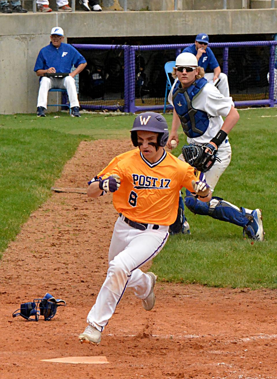 Outfielder Drew Denzer is another key returnee for the 2023 Watertown Post 17 American Legion baseball team. He led the squad in hitting last summer with a .308 batting average.