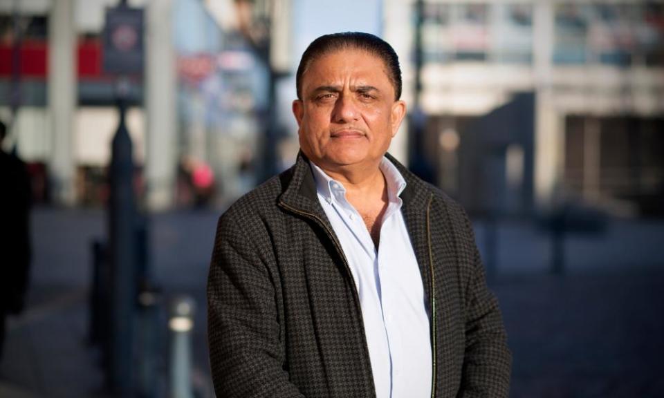 Local businessman Sham Raja, 50, chair of the North Manchester Conservative Association.