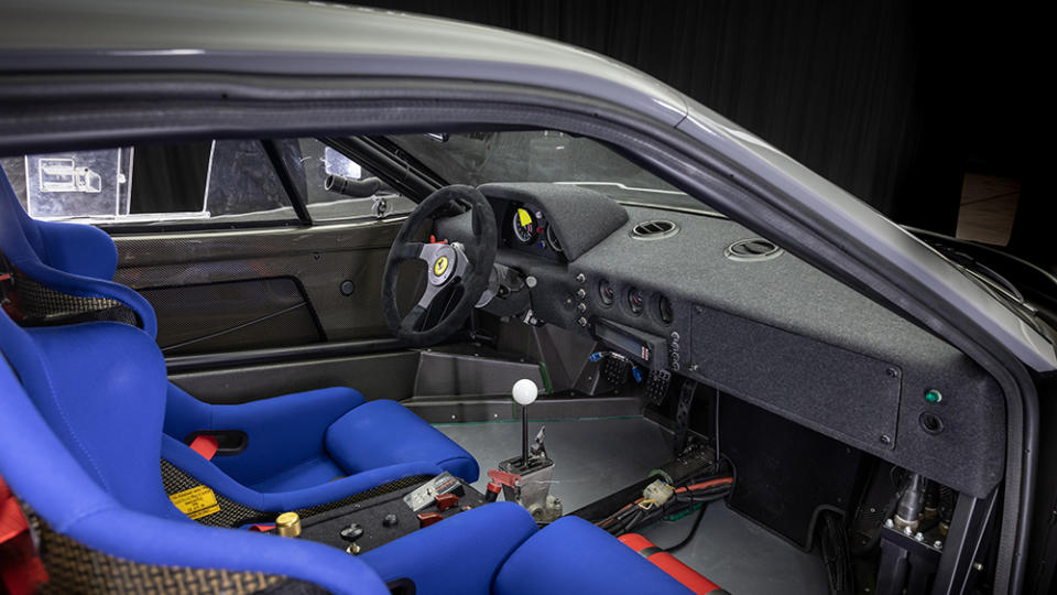Inside the F40 “Competizione” - Credit: RM Sotheby's