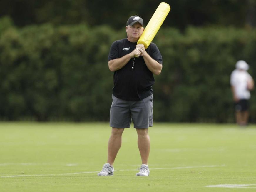 chip kelly eagles practice