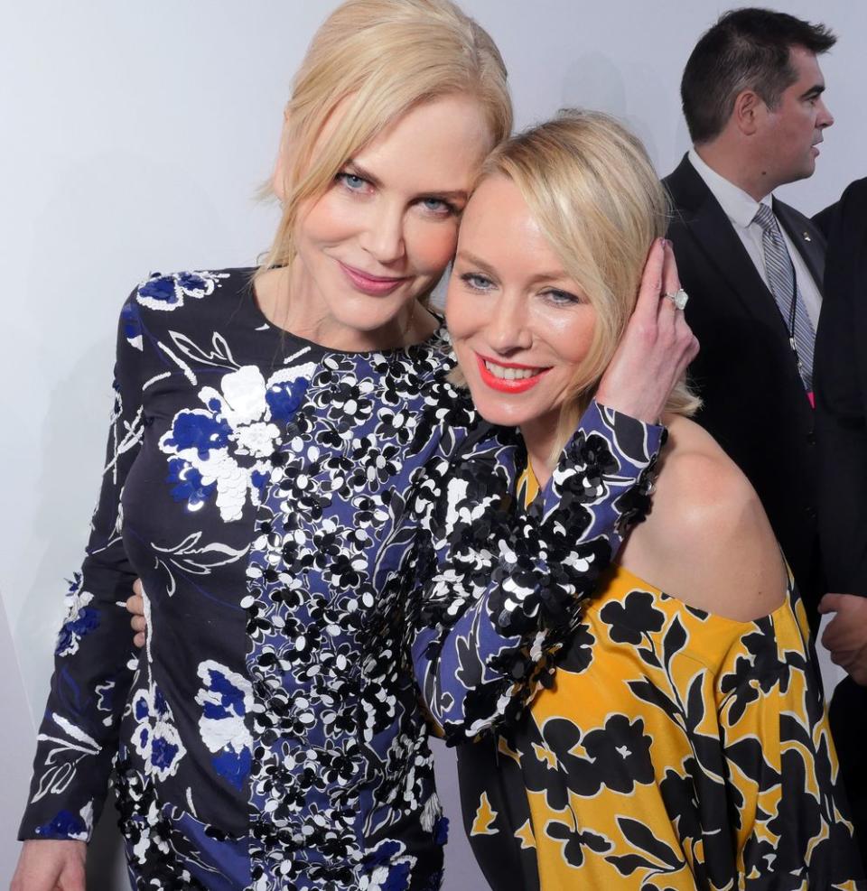 Nicole Kidman y Naomi Watts se conocen desde que tenían 15 años