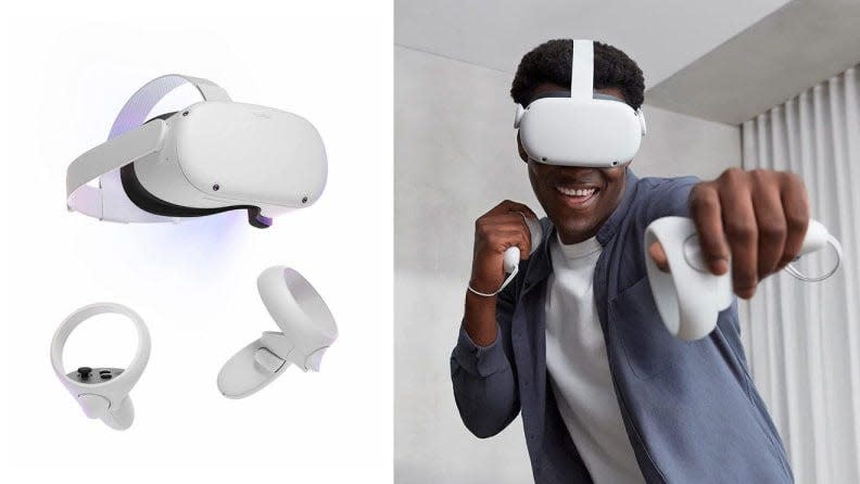 Oculus Quest 2 Virtual Reality Headset.