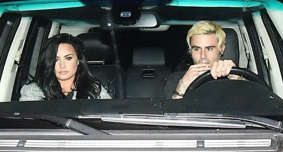 Demi Lovato out with Henry Levy in L.A. on Nov. 4. (Photo: Backgrid)