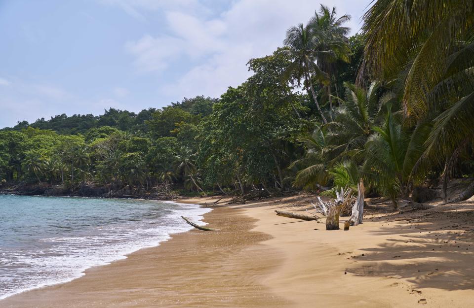 <p>Dieser wenig bekannte und kaum besuchte Inselstaat hat umwerfende Strände und klares Wasser. Príncipes erstes Fünf-Sterne-Resort, Sundy Praia, eröffnet diesen Winter und bietet 15 Villen mit Meerblick. Wenn der Preis von 937 Euro pro Nacht etwas zu viel für Sie ist, dann können Sie auch auf Roca Sundy übernachten. Hier kostet ein Doppelzimmer 210 Euro pro Nacht </p>