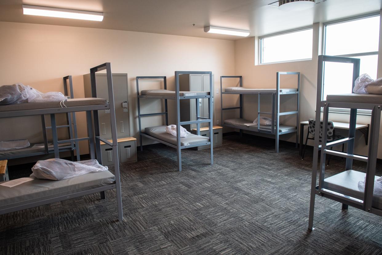 A dormitory at the Larimer County Community Justice Alternatives women's residential facility on Wednesday, May 24, 2023, in Fort Collins.