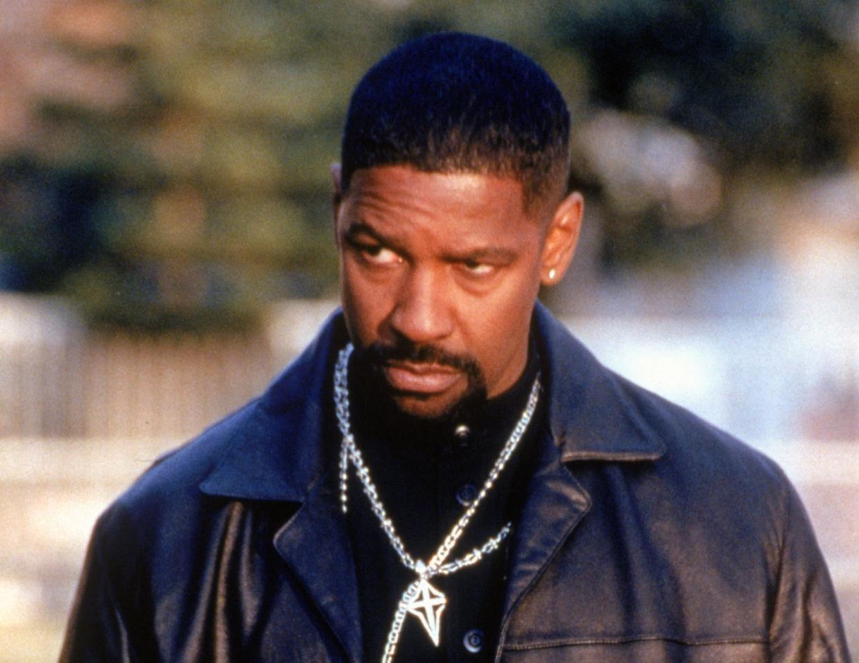 Denzel Washington stars as a corrupt and volatile LA cop taking a young officer under his wing in "Training Day."