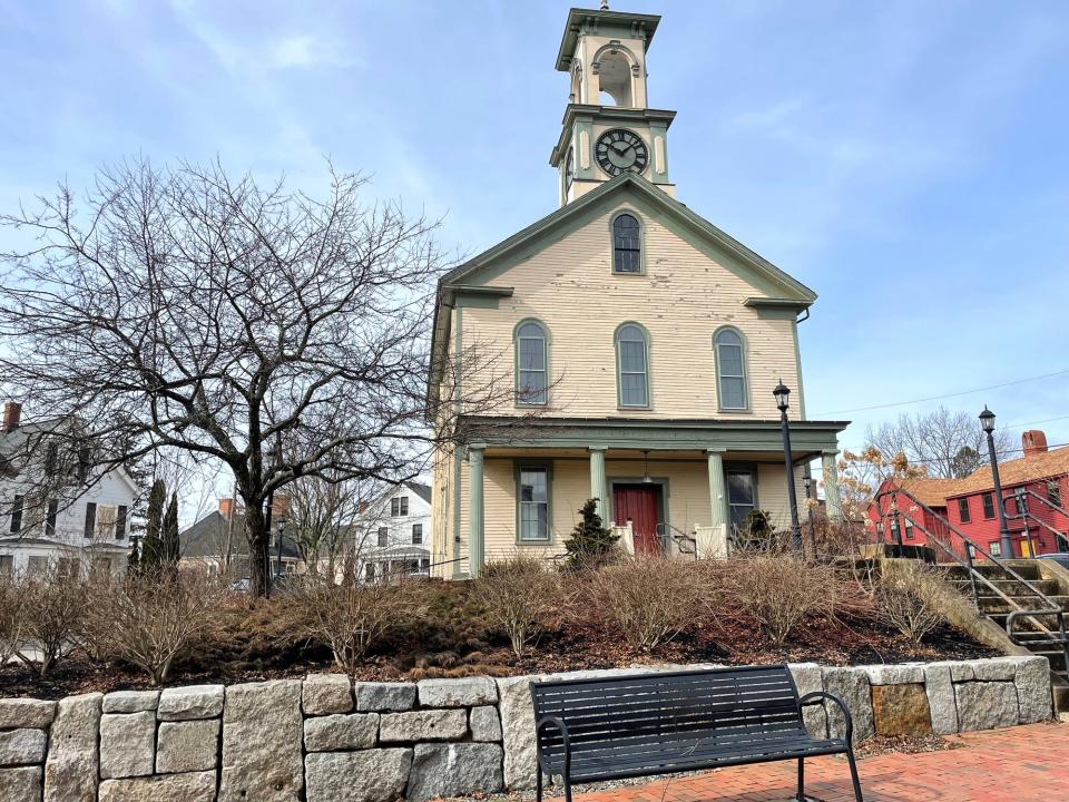 The Portsmouth VFW is trying to lease the city's South Meeting House, the Marcy Street building which was formerly home to Portsmouth Public Media TV and previously the Children's Museum.