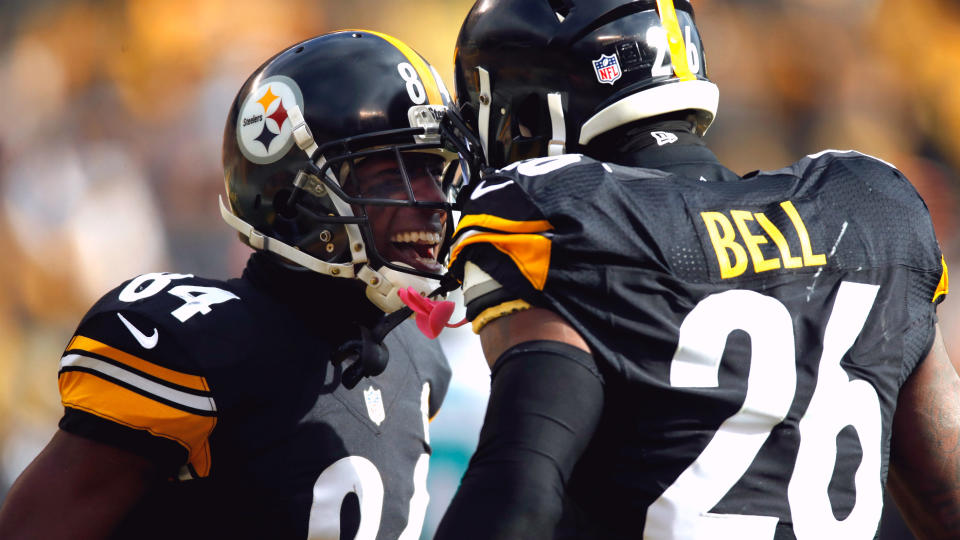 Antonio Brown and Le’Veon Bell are the marquee players in a stacked Pittsburgh Steelers offense.