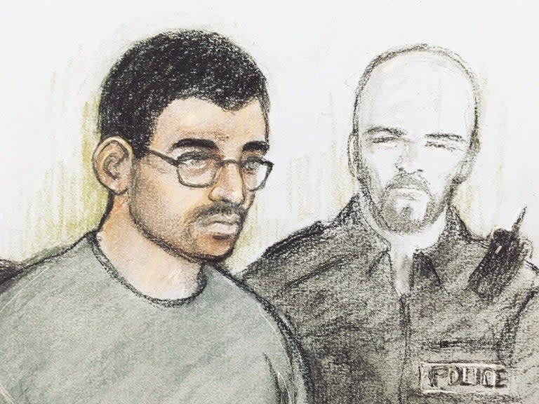 The brother of the Manchester bomber is to deny conspiring to commit the terror attack.Hashem Abedi, 22, appeared at Westminster Magistrates’ Court a day after being extradited to the UK from Libya.He stood in the dock as the names of the 22 victims of his brother’s suicide bombing, including several children, were read out.Prosecutor Kathryn Selby told the court that Mr Abedi had been charged with 22 counts of murder, the attempted murder of injured victims and conspiring with his brother, Salman, to cause an explosion.The court heard that 260 people were seriously injured in the blast on 22 May 2017, and at least 600 reported psychological harm.Mr Abedi’s defence lawyer, Zafar Ali QC, said the defendant denied all charges but no formal pleas were entered during a brief hearing on Thursday.Mr Ali told the court that his client had been in solitary confinement since his arrest in Libya two years ago, and had been tortured by the Special Deterrence Force in Tripoli – a militia affiliated to the UN-backed government in the ongoing civil war.He said Mr Abedi was forced to sign a 40-page statement under extreme duress and did not contest extradition because he wanted to return to the UK to clear his name.Mr Abedi spoke to give his name and date of birth to the court, and confirmed his nationality as British.Chief magistrate Emma Arbuthnot remanded him in custody ahead of a bail hearing at Oxford Crown Court on Monday.A preliminary hearing is scheduled to take place at the Old Bailey in London on 30 July.Mr Abedi, who was raised in Manchester, was in Libya when his older brother detonated his suicide bomb amid Ariana Grande fans pouring out of a concert at Manchester Arena.Inquests into the victims’ death cannot be held until the conclusion of criminal proceedings.Additional reporting by PA